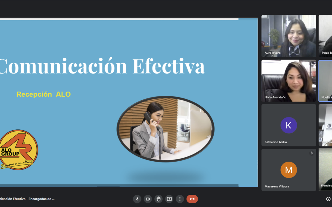 ALO Group realiza charla «Comunicación Efectiva» para Encargadas de Recepción en Argentina, Panamá y Chile